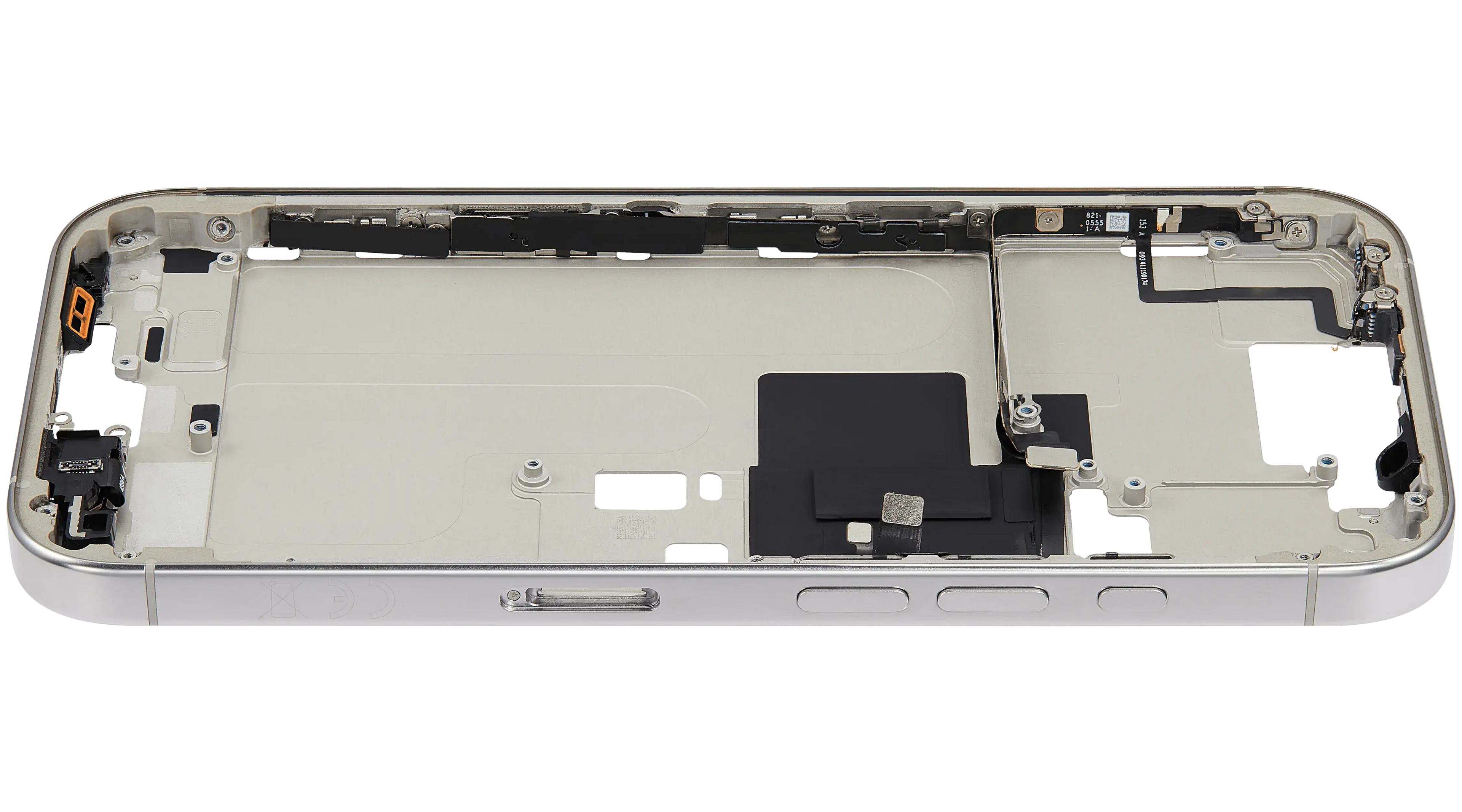 Original Apple-Ausbau A gebraucht – iPhone 16 Pro EU / Rahmen Weiß