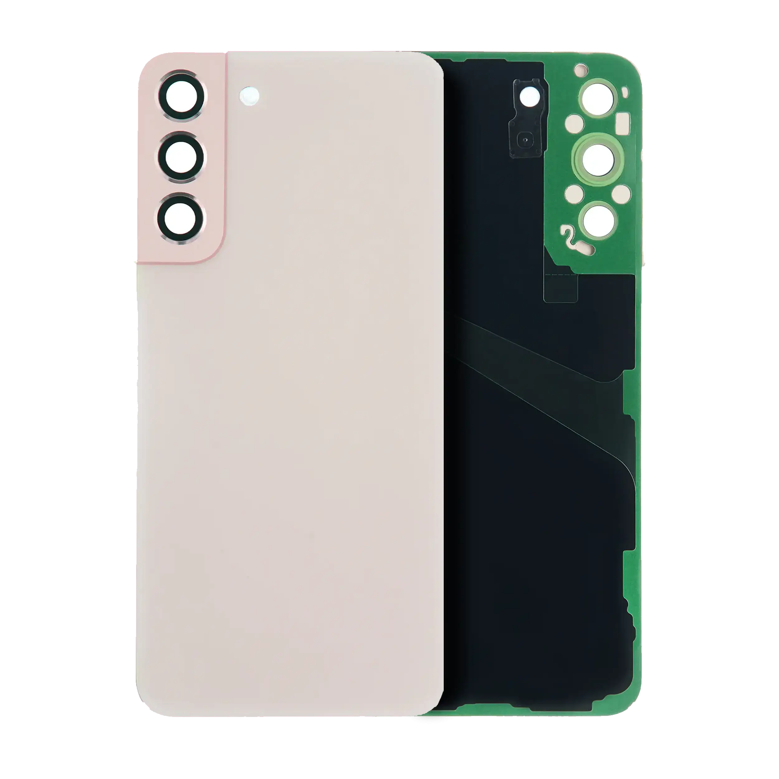 Rückabdeckglas mit Kameraobjektiv Samsung Galaxy S22 Plus (Service Pack) (Cream)