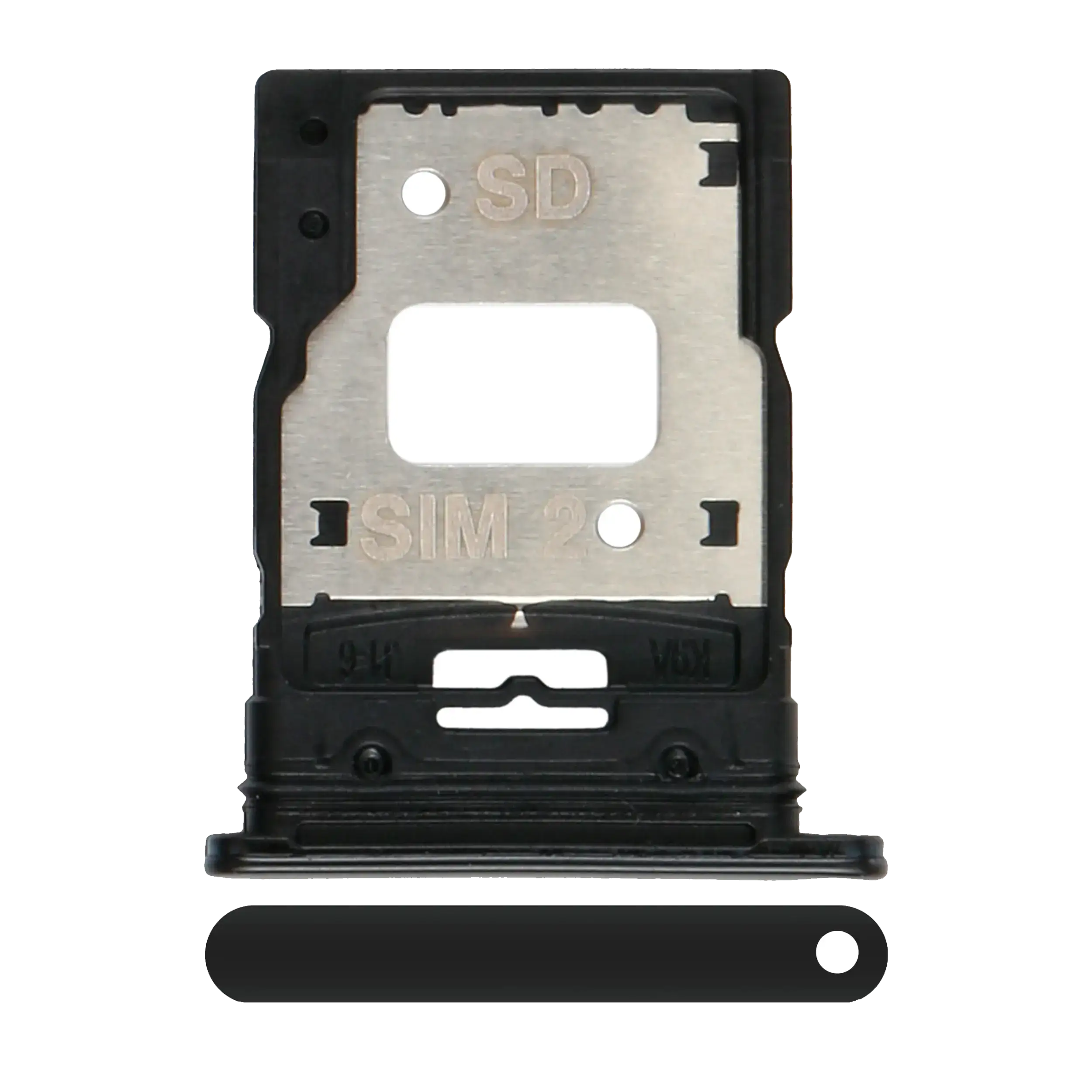 Dual SIM card tray for Xiaomi Mi 11 Lite (Boba Black)