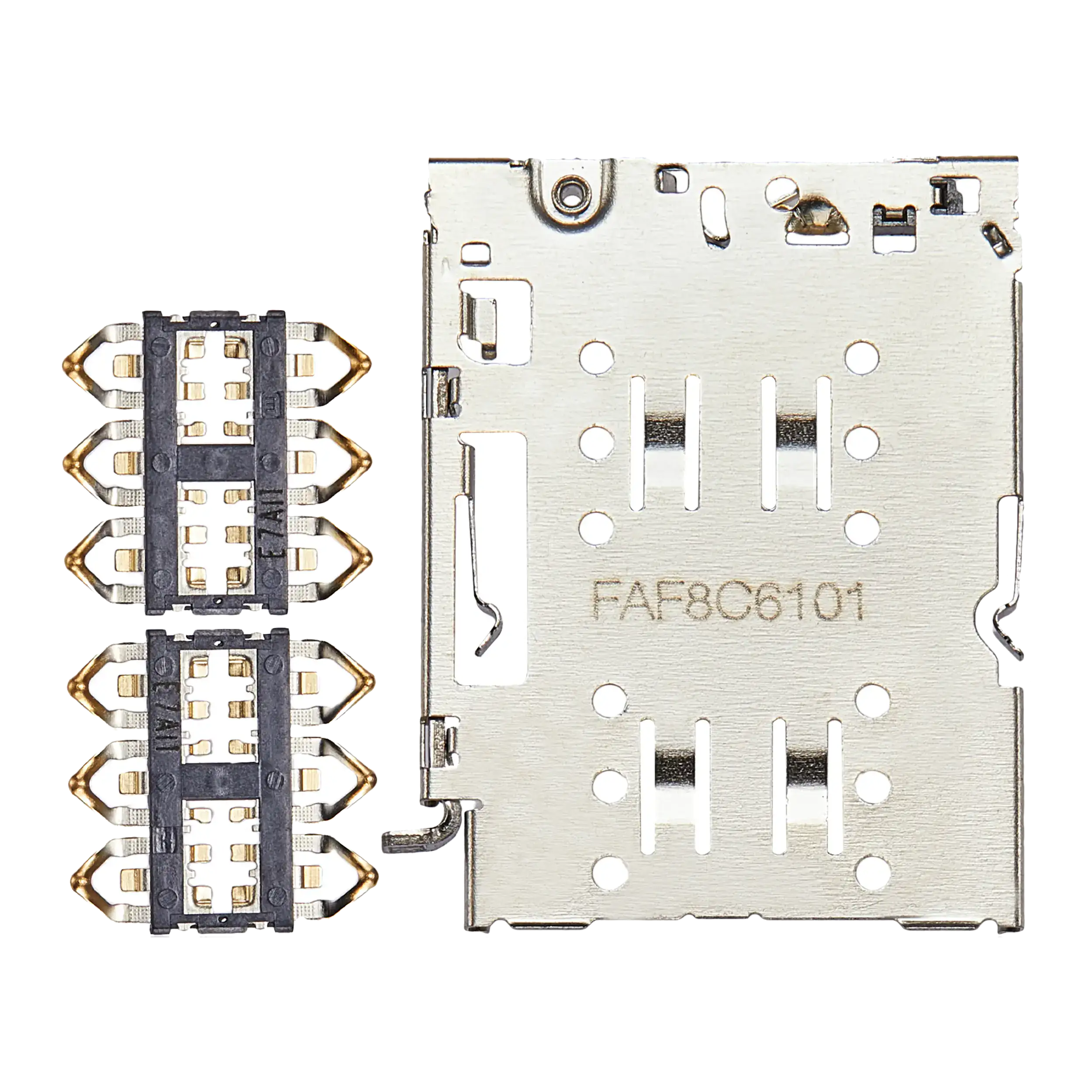 SIM Card Reader for OnePlus 6T (A6010 / A6013) (3-piece set)