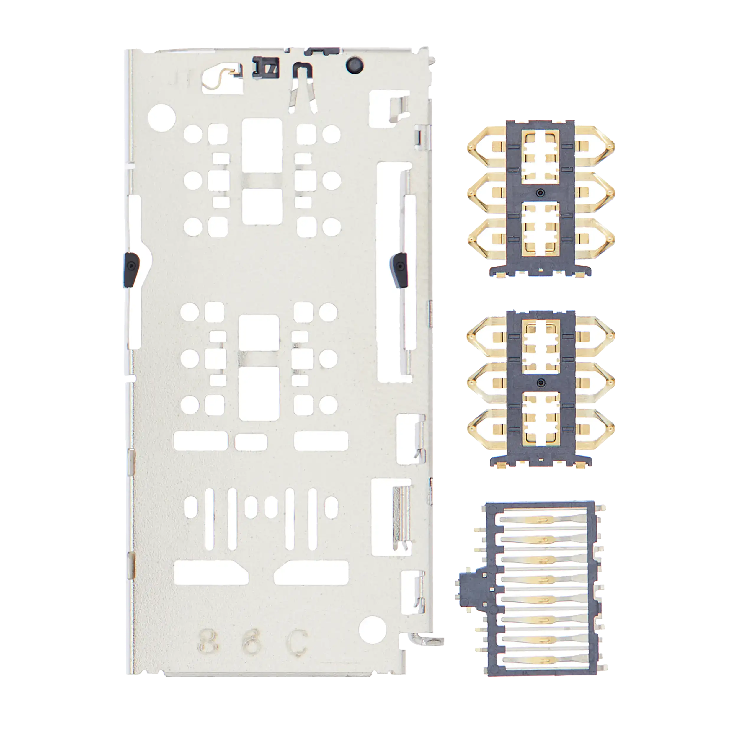 SIM-Kartenleser für Motorola Moto G8 Power Lite und E6S (4er-Set)