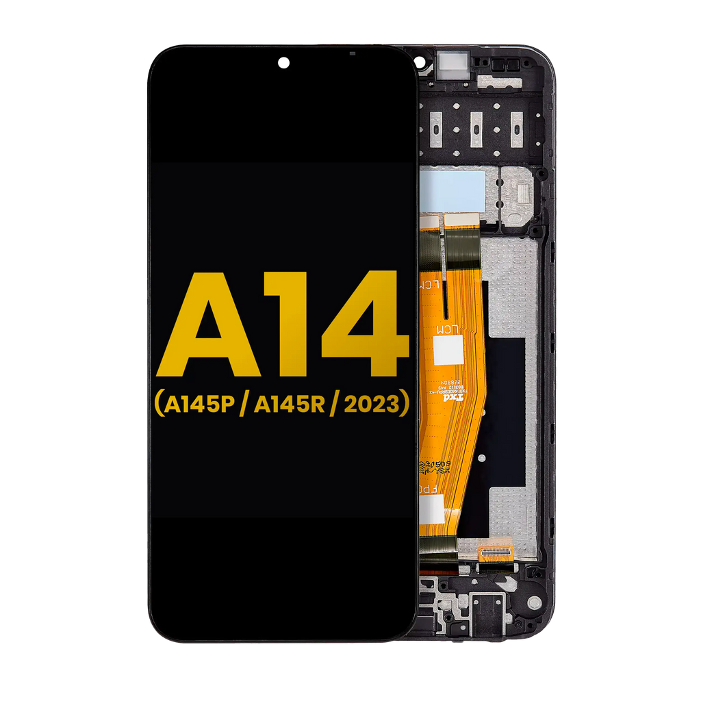 LCD Display with Frame for Samsung Galaxy A14 4G (A145P / A145R / 2023) (Refurbished) (All Colors)