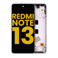 OLED-Display mit Rahmen für Xiaomi Redmi Note 13 4G (Refurbished) (Ice Blue)