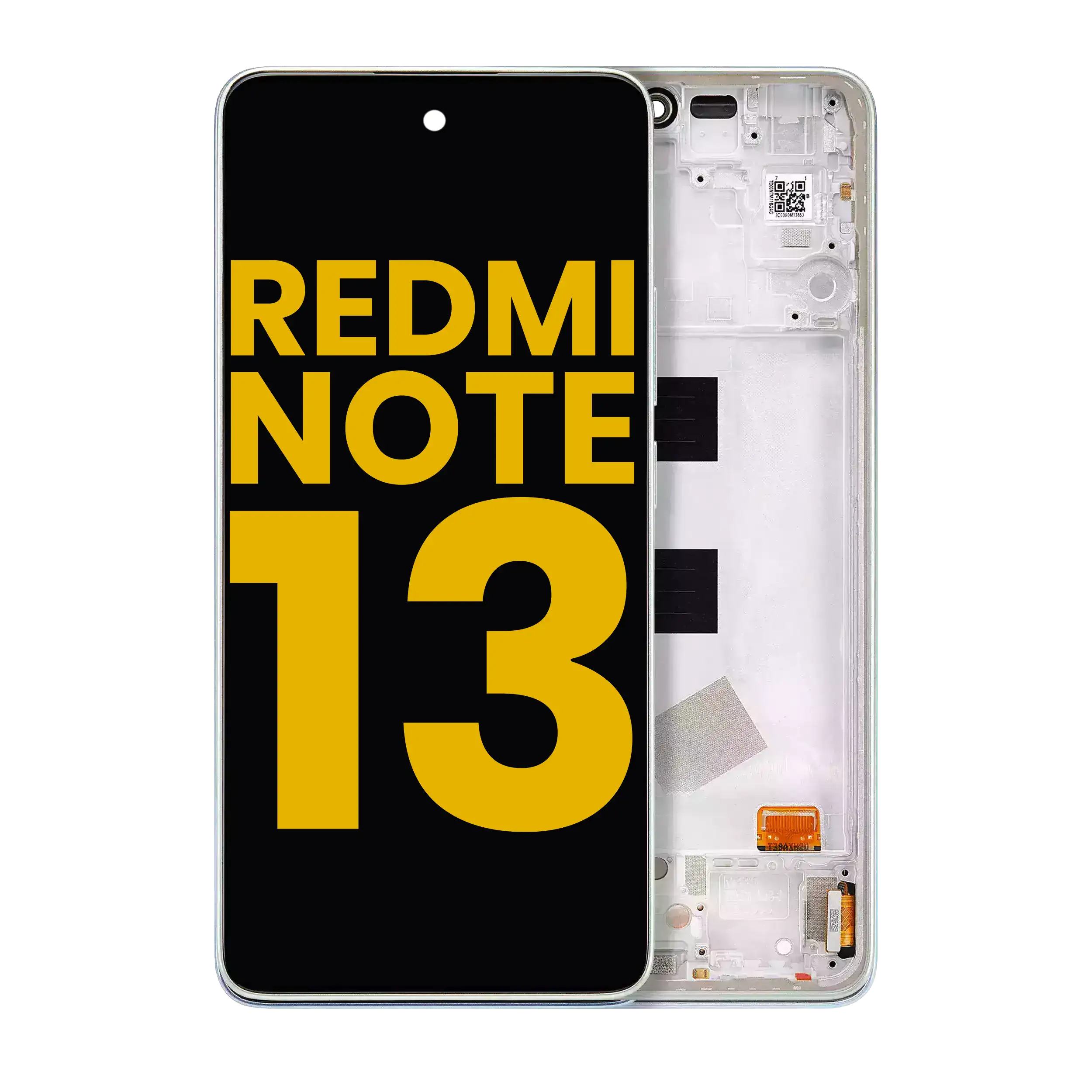 OLED-Display mit Rahmen für Xiaomi Redmi Note 13 4G (Refurbished) (Mint Green)