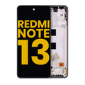OLED Display with Frame for Xiaomi Redmi Note 13 4G (Refurbished) (Midnight Black)