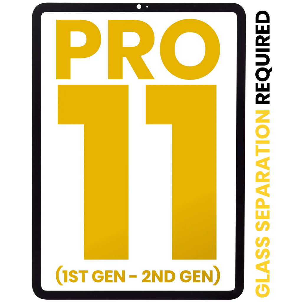 Apple iPad Pro 11" Frontglas 1st/2nd Gen 2018/2020 Glastrennung erforderlich