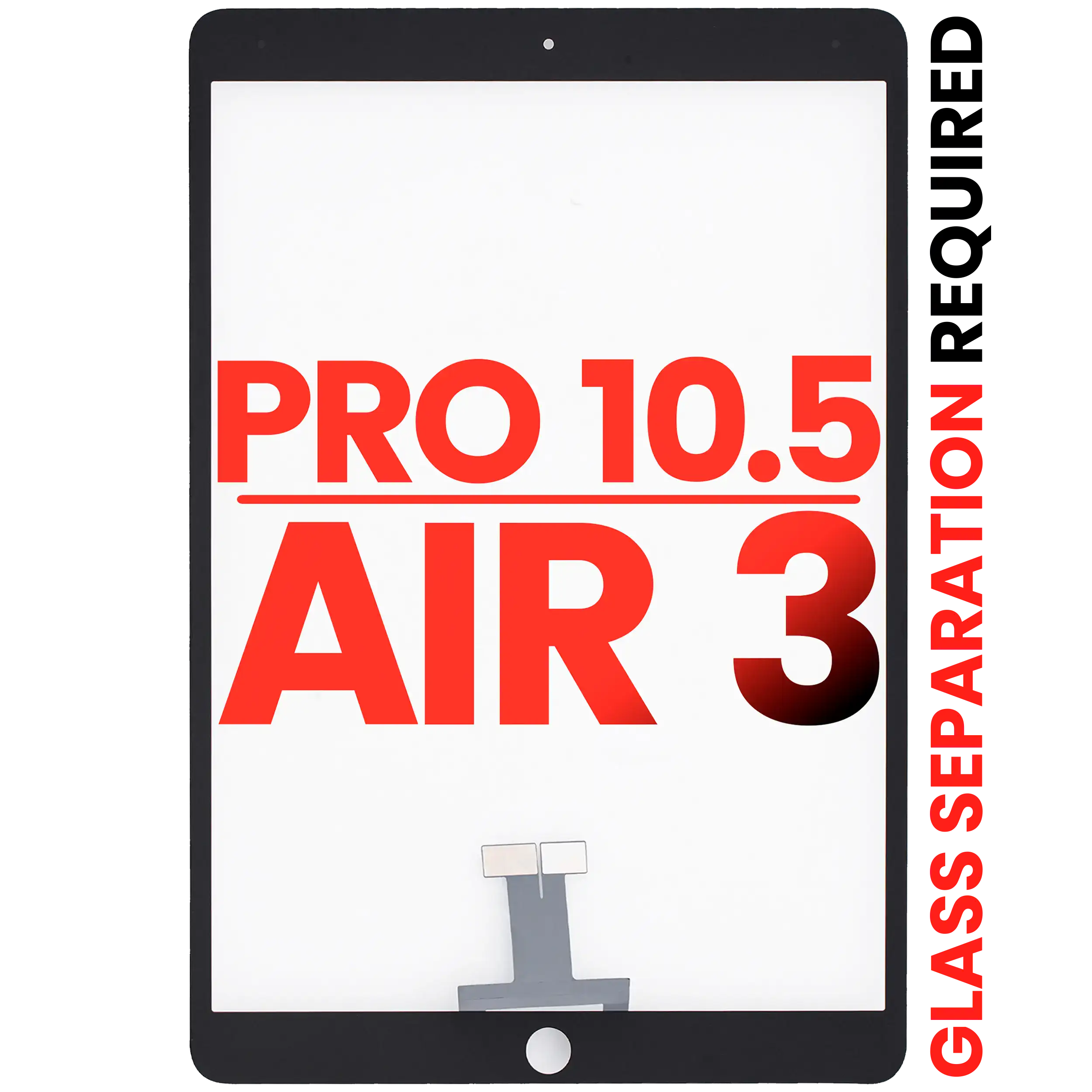 Digitizer for iPad Pro 10.5" / iPad Air 3 (Glass Separation Required) (Aftermarket Plus) (Black)