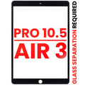 Frontglas für iPad Pro 10.5 / iPad Air 3 Schwarz - Glastrennung erforderlich