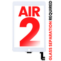 Digitizer für iPad Air 2 (Glastrennung erforderlich) (Aftermarket Plus) (Weiß)