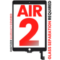 Digitizer für iPad Air 2 Schwarz – Aftermarket Pro (Glastrennung erforderlich)