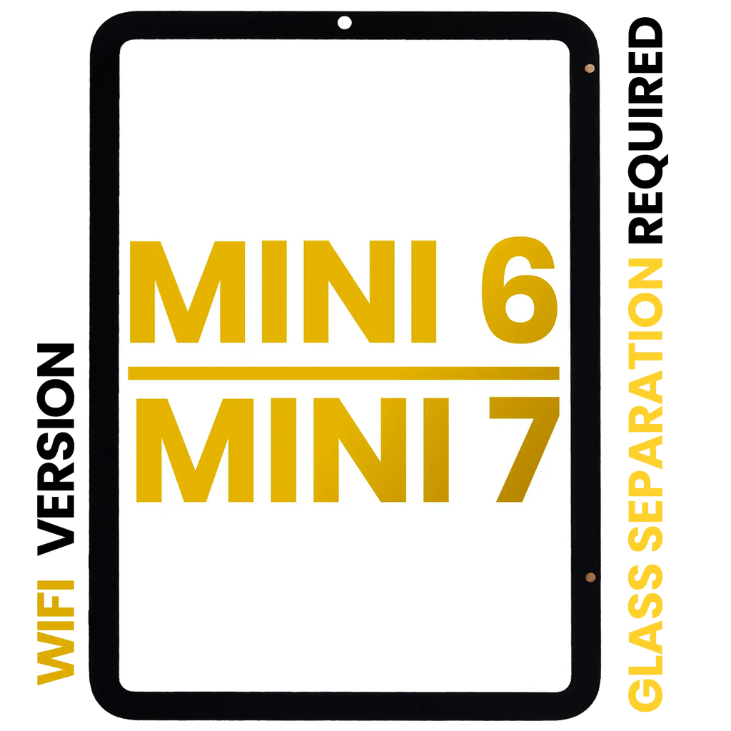 Digitizer for iPad Mini 6 (2021) and iPad Mini 7 (2024) (WiFi only) (Premium) (All Colors)