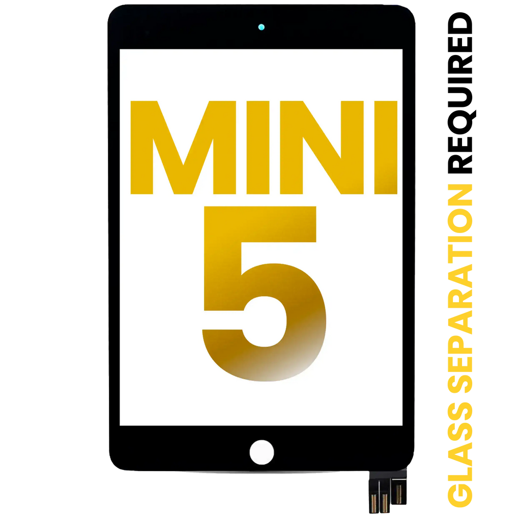 Digitizer für iPad Mini 5 (Glastrennung erforderlich) (Premium) (Schwarz)