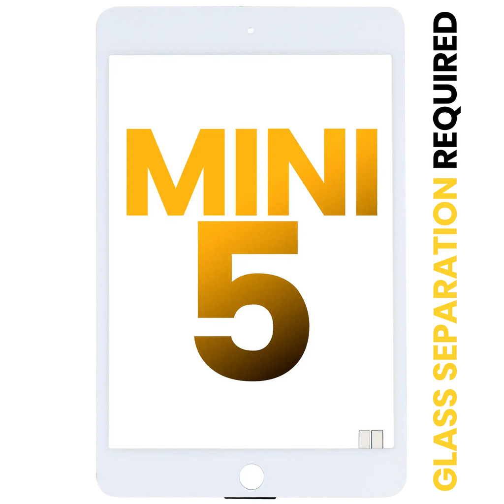 Digitizer für iPad Mini 5 (Glastrennung erforderlich, Premium, Weiß)