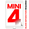 Digitizer für iPad Mini 4 (Glastrennung erforderlich) (Aftermarket Plus) (Weiß)