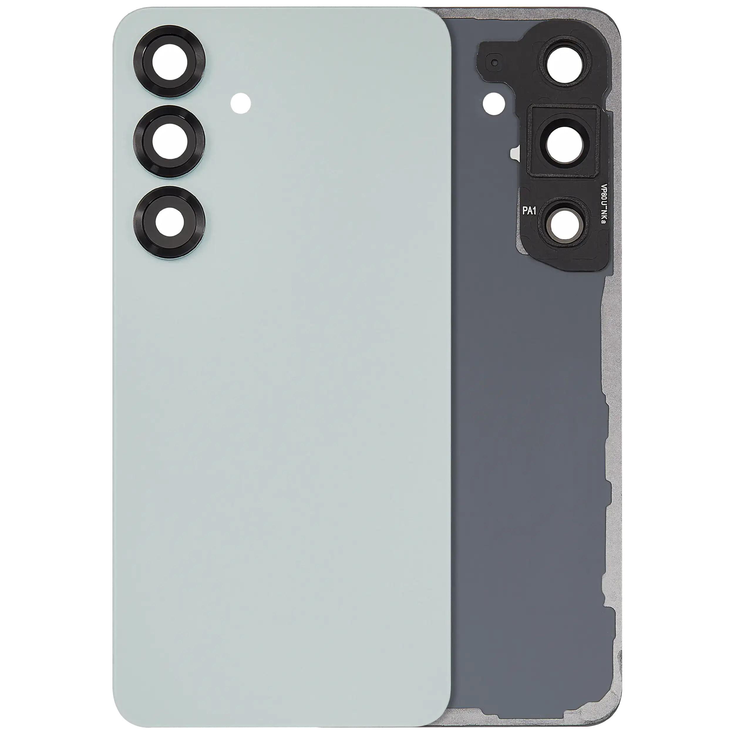 Back Cover with Camera Lens for Samsung Galaxy S25 5G (No Logo) (Aftermarket Plus) (Mint)