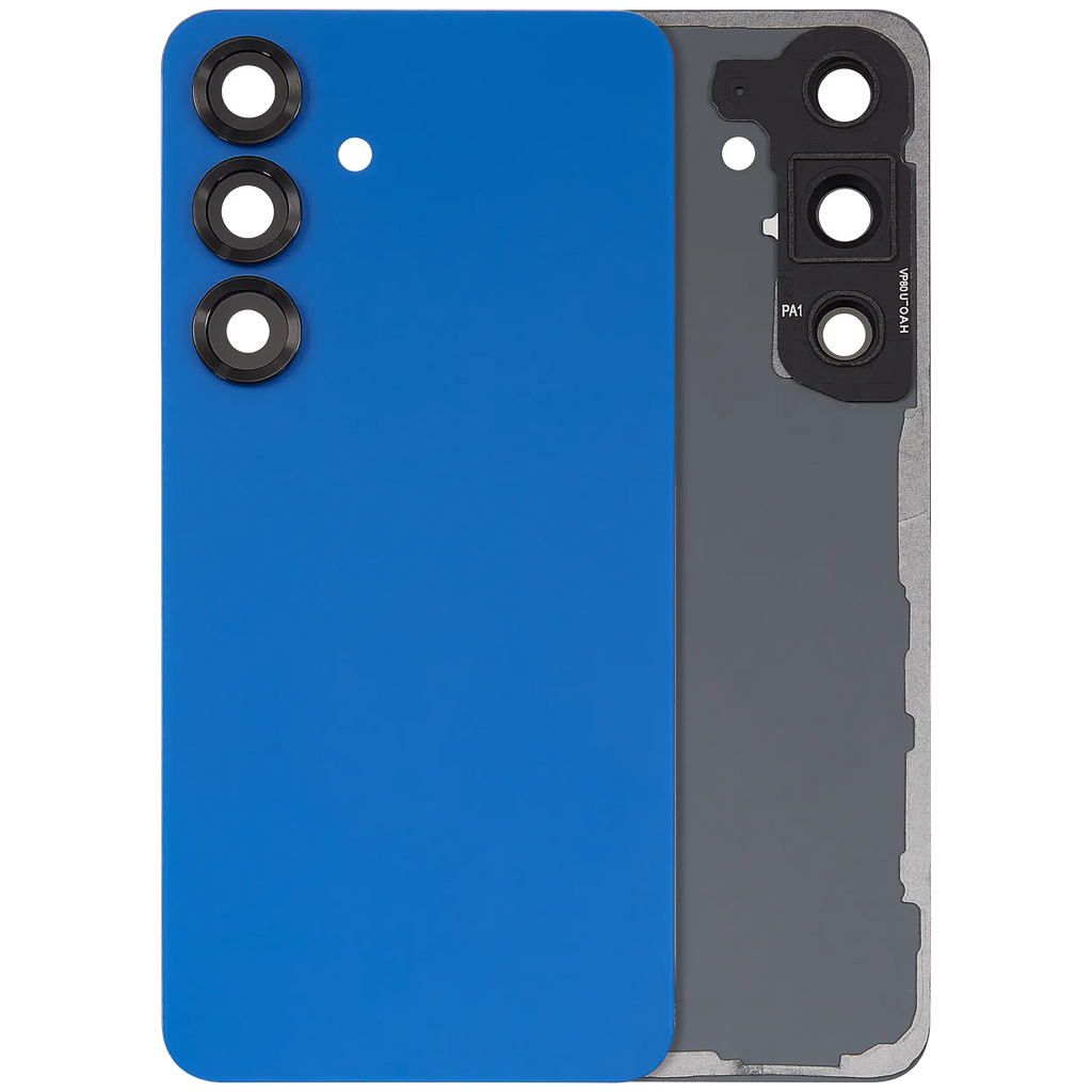 Back cover with camera lens for Samsung Galaxy S25 5G (without logo) (Aftermarket Plus) (Navy)