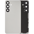 Backcover m. Kameralinse für Samsung S25, Silver Shadow, Aftermarket+, ohne Logo