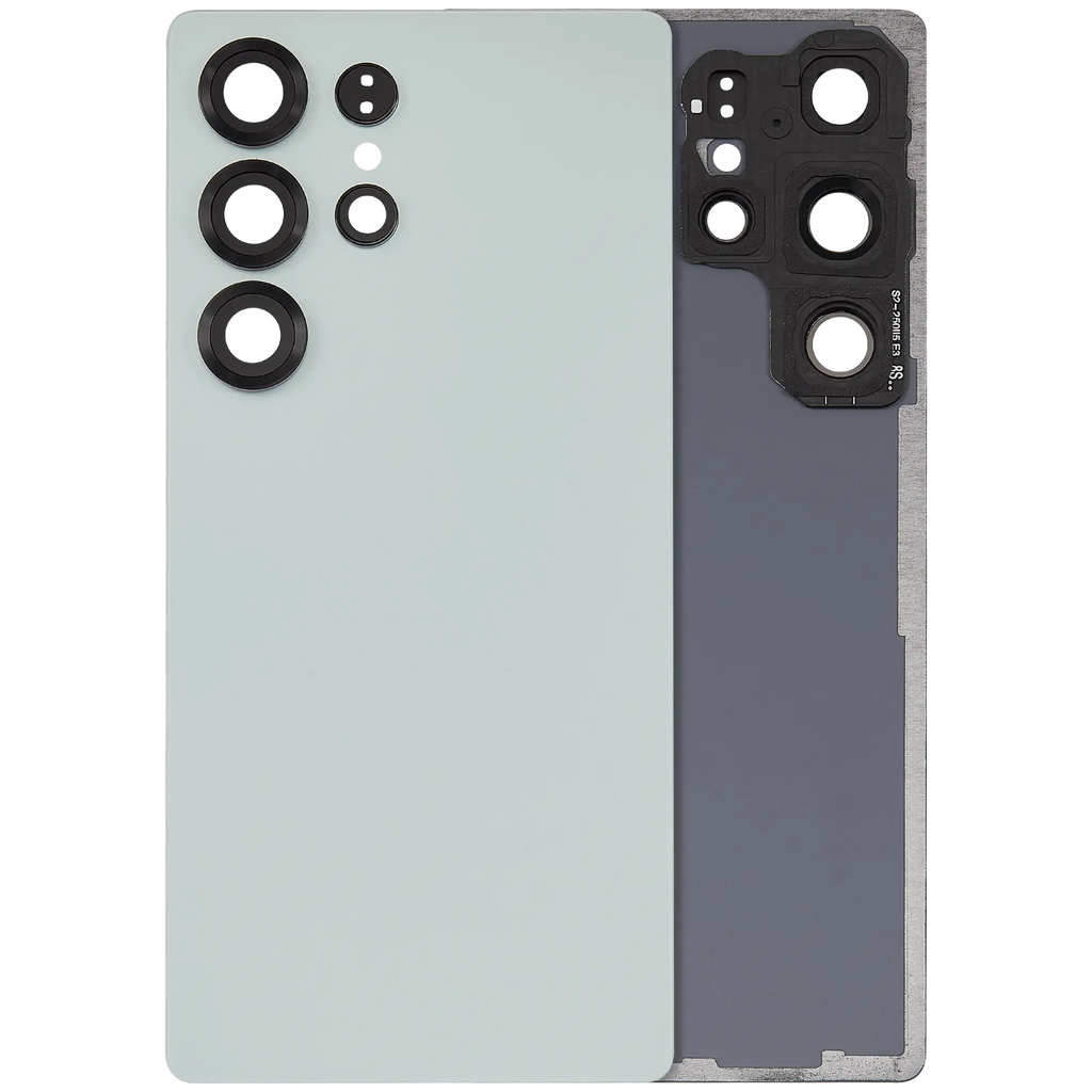 Back Cover with Camera Lens for Samsung Galaxy S25 Ultra 5G (No Logo) (Aftermarket Plus) (Titanium Jade Green)