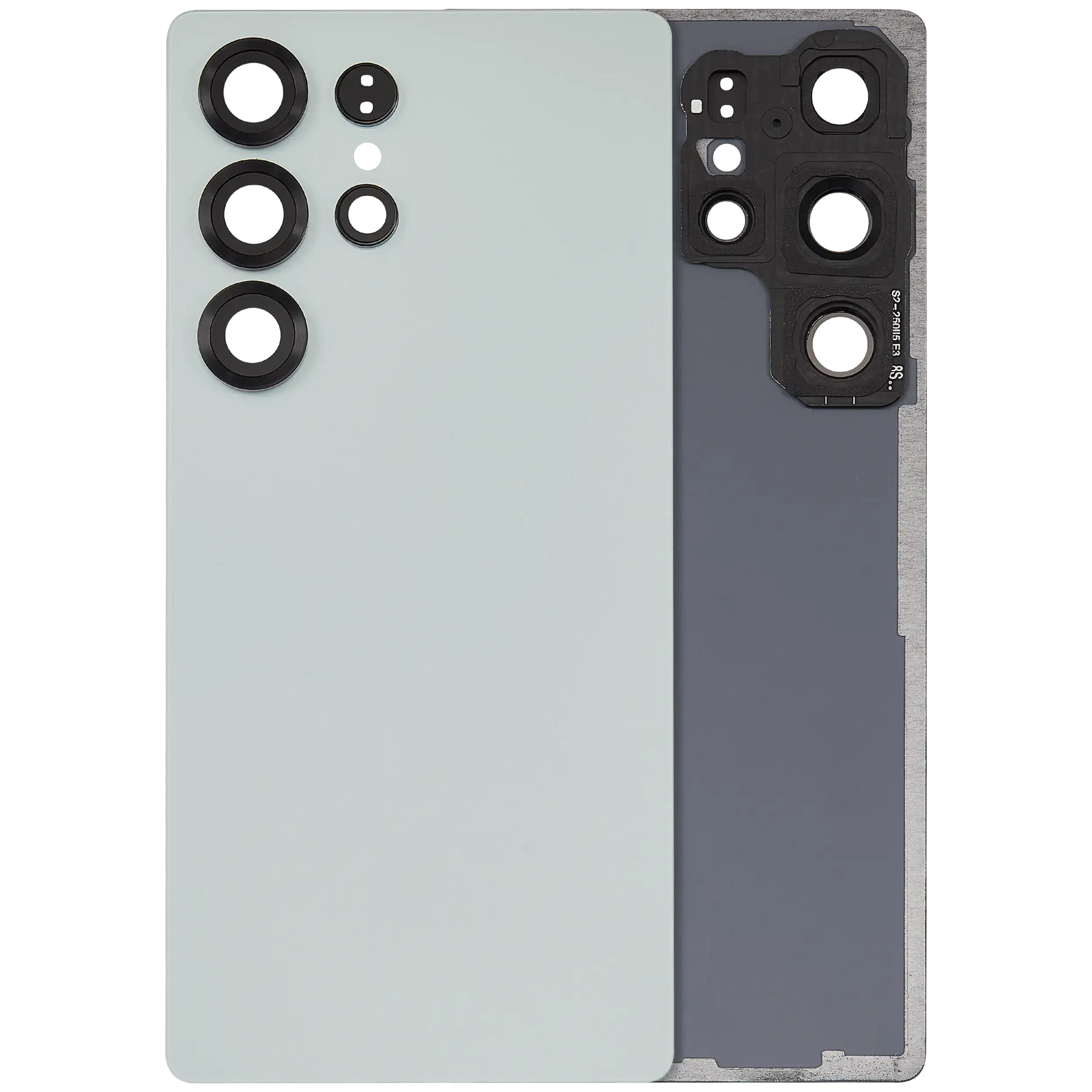 Back Cover with Camera Lens for Samsung Galaxy S25 Ultra 5G (No Logo) (Aftermarket Plus) (Titanium Jade Green)