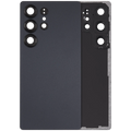 Back Cover with Camera Lens for Samsung Galaxy S25 Ultra 5G (No Logo) (Aftermarket Plus) (Titanium Jet Black)