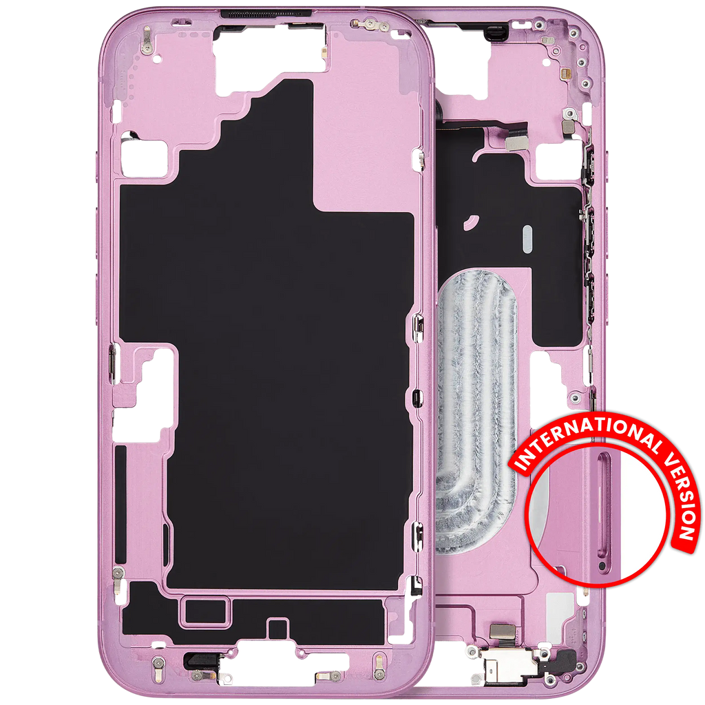 Original Apple-Ausbau A gebraucht – iPhone 16 EU / Global Version Rahmen Rosa