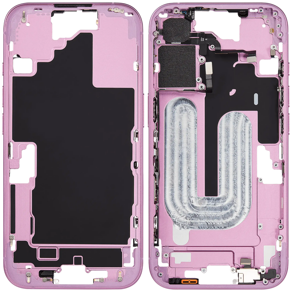 Original Apple-Ausbau A gebraucht – iPhone 16 EU / Global Version Rahmen Rosa