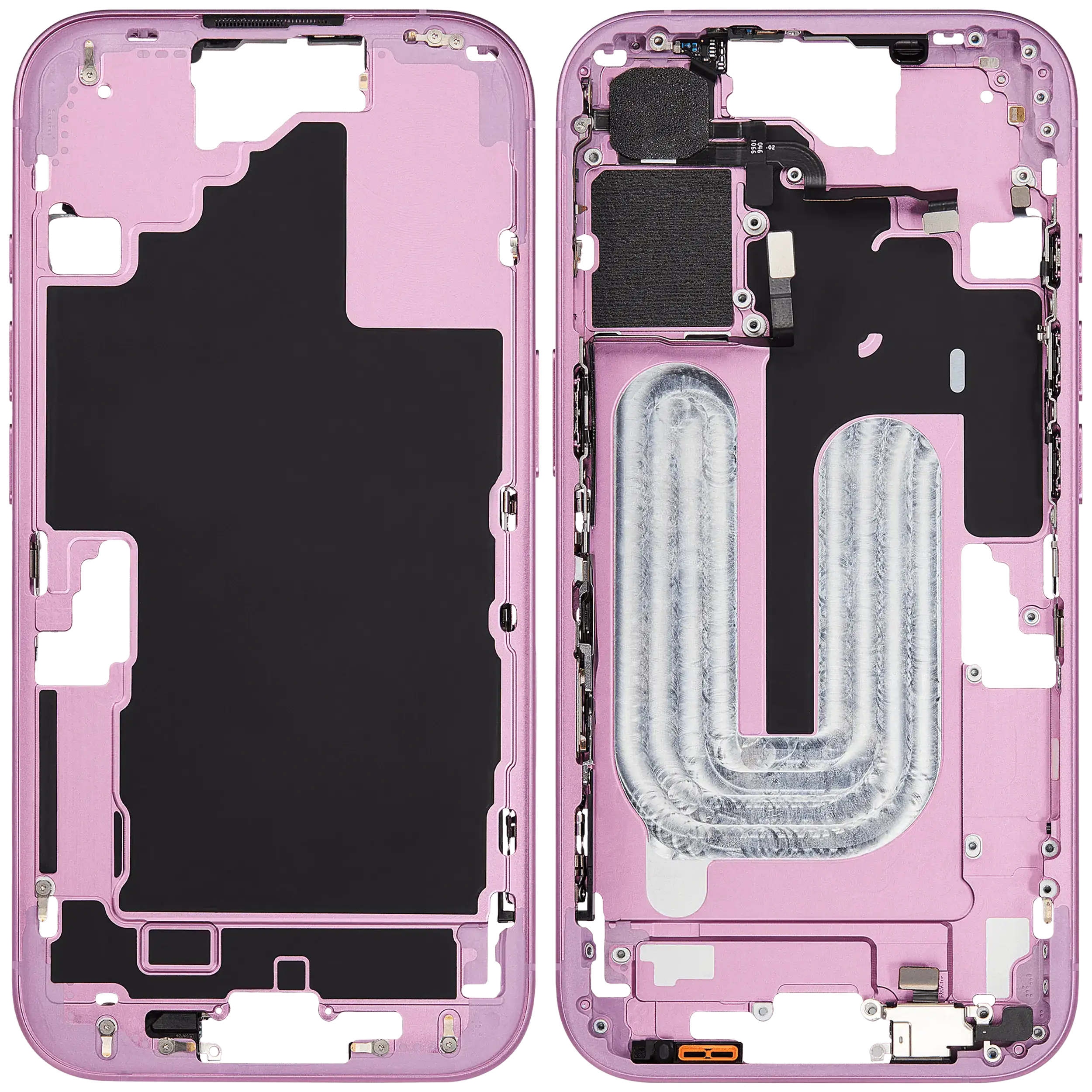 Original Apple-Ausbau A gebraucht – iPhone 16 EU / Global Version Rahmen Rosa