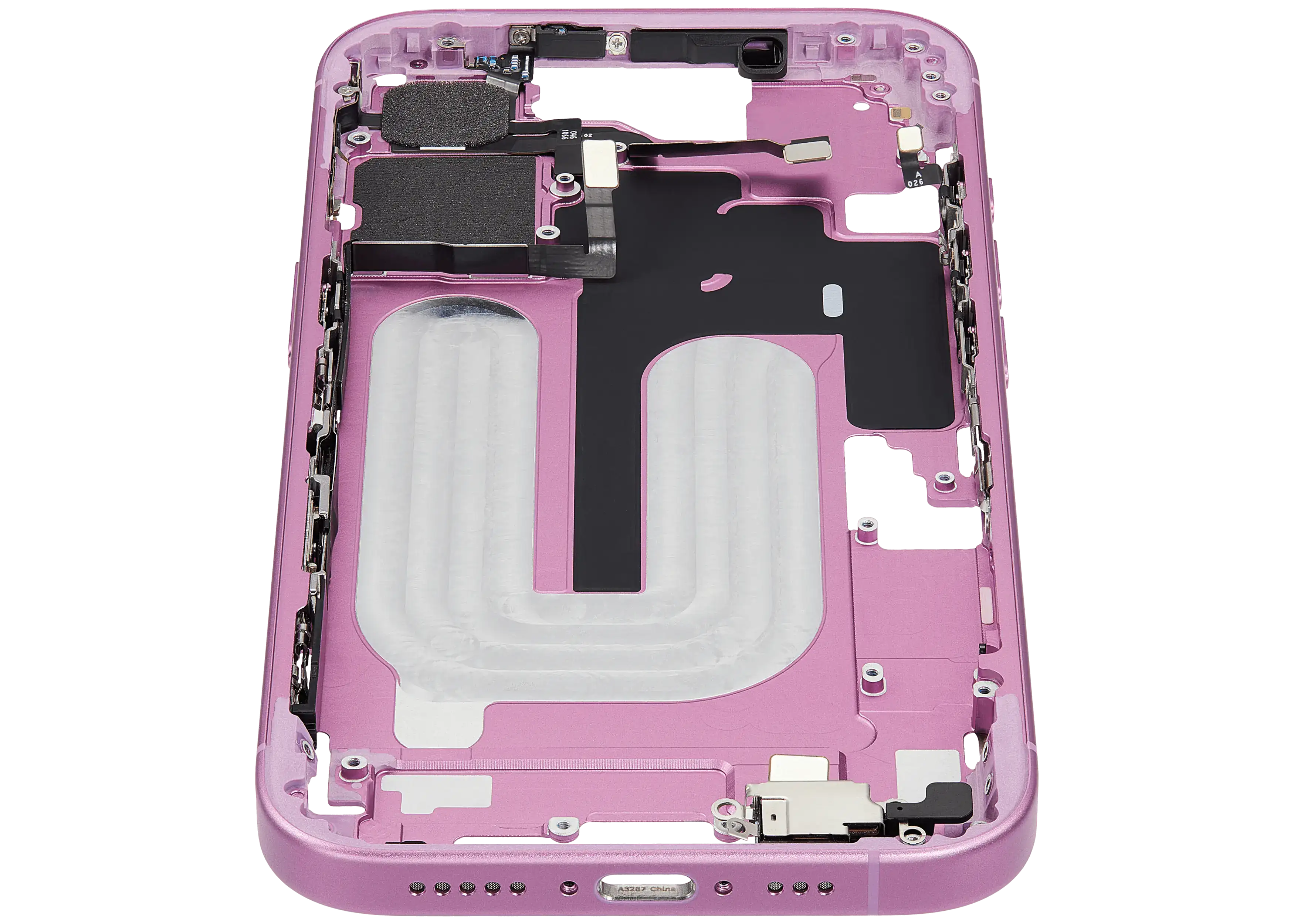 Original Apple-Ausbau A gebraucht – iPhone 16 EU / Global Version Rahmen Rosa
