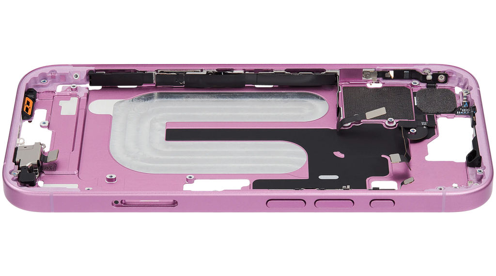 Original Apple-Ausbau A gebraucht – iPhone 16 EU / Global Version Rahmen Rosa