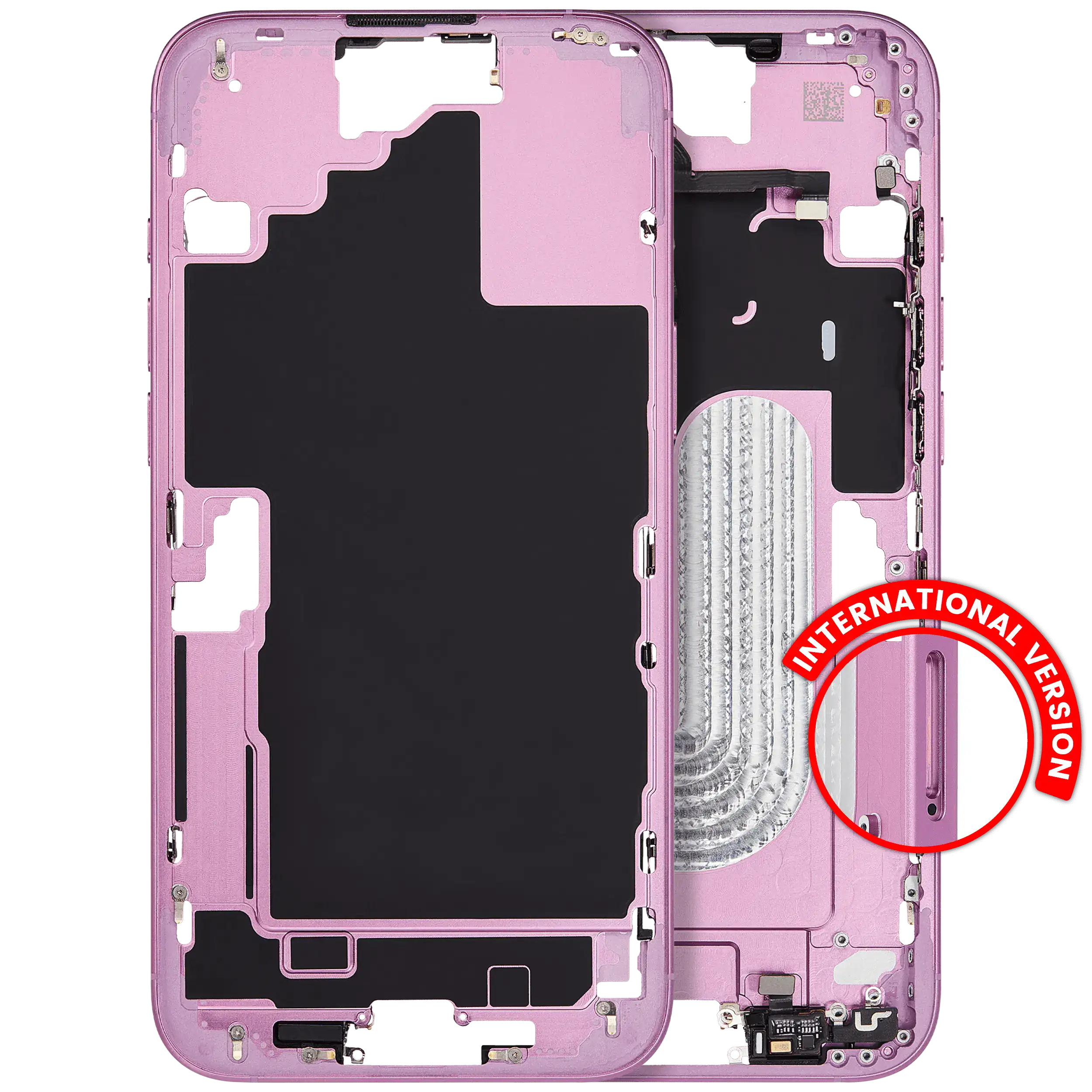 Original Apple-Ausbau A gebraucht – iPhone 16 Plus EU / Rahmen Rosa