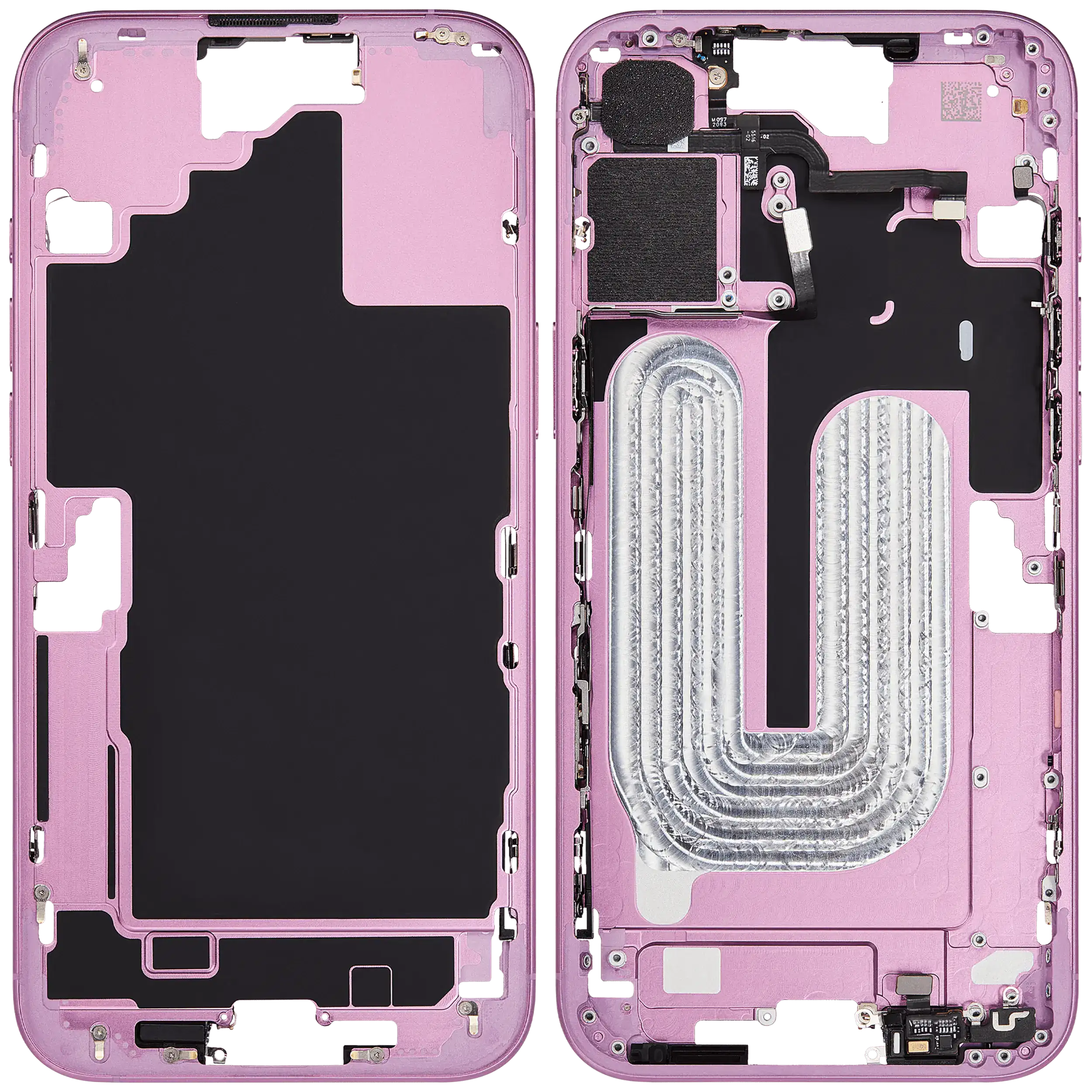 Original Apple-Ausbau A gebraucht – iPhone 16 Plus EU / Rahmen Rosa