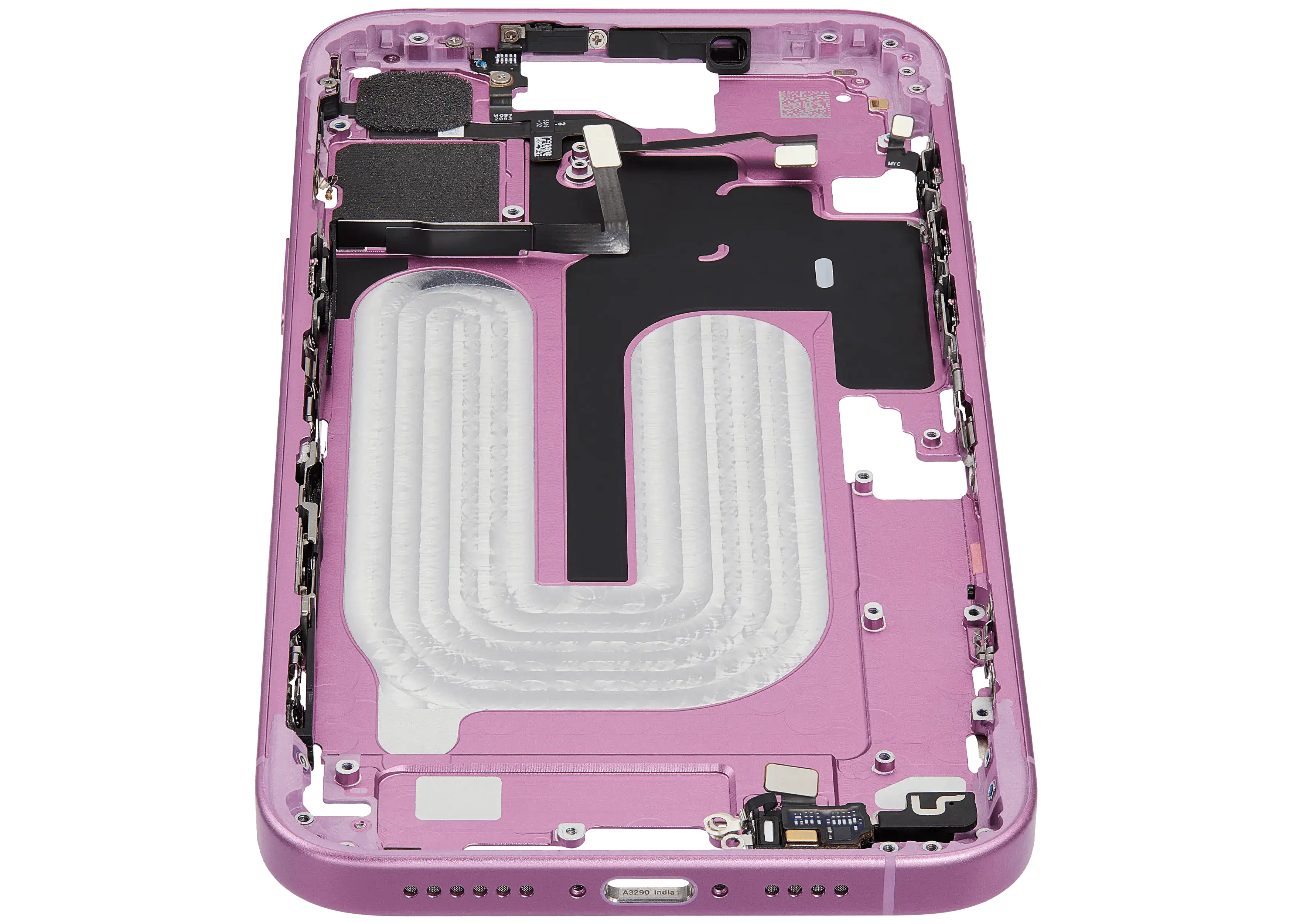Original Apple-Ausbau A gebraucht – iPhone 16 Plus EU / Rahmen Rosa