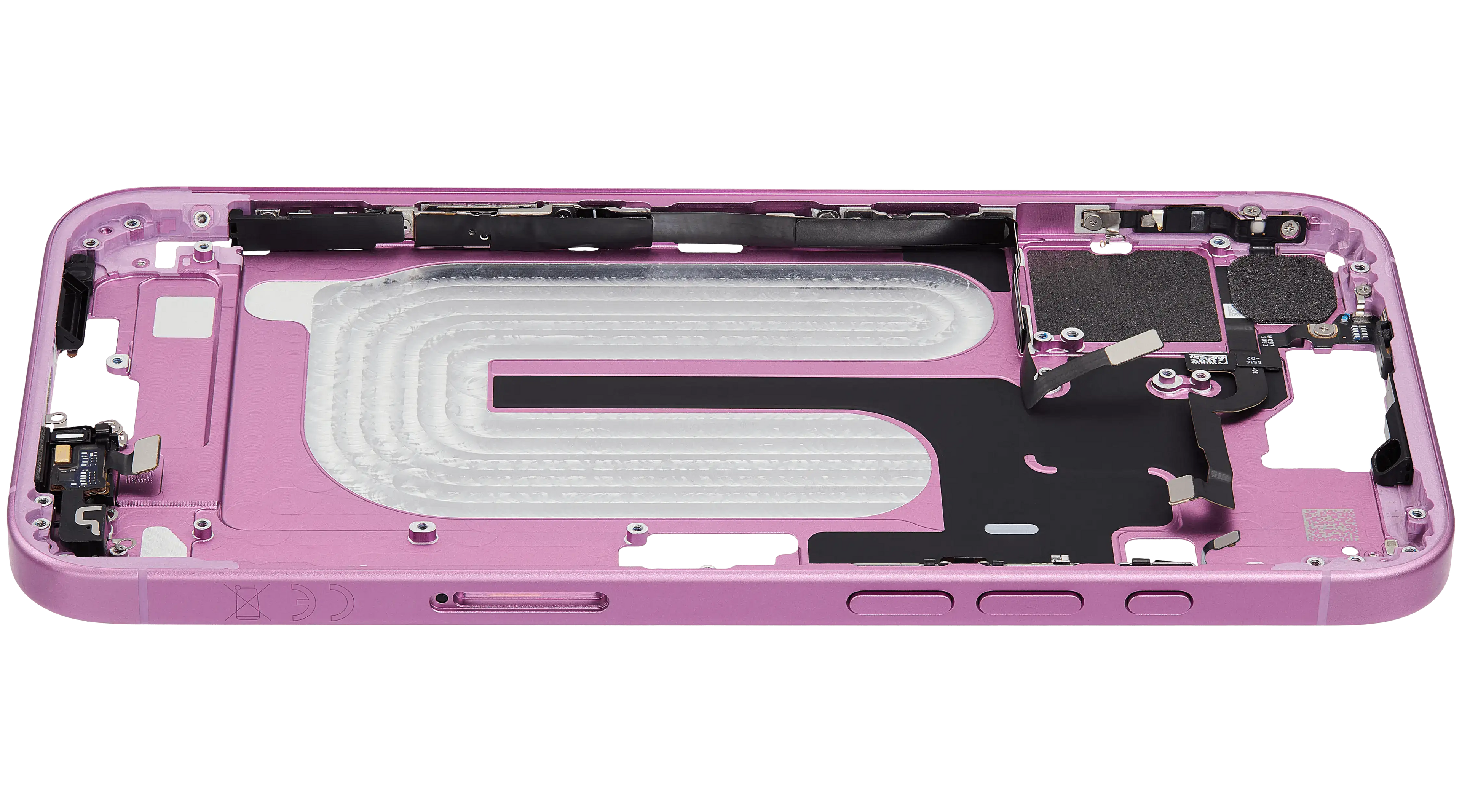 Original Apple-Ausbau A gebraucht – iPhone 16 Plus EU / Rahmen Rosa