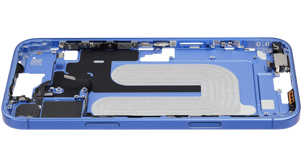Original Apple-Ausbau A gebraucht – iPhone 16 Plus EU / Rahmen Ultramarine