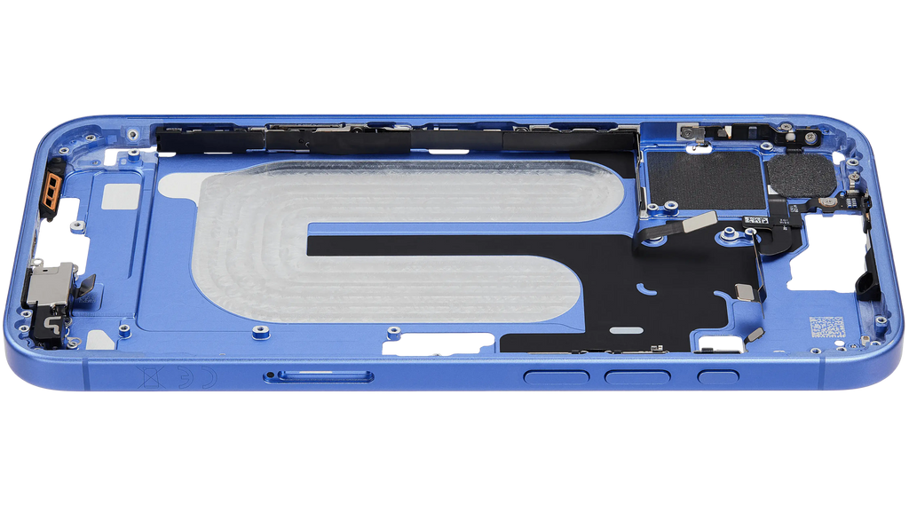 Original Apple-Ausbau A gebraucht – iPhone 16 Plus EU / Rahmen Ultramarine