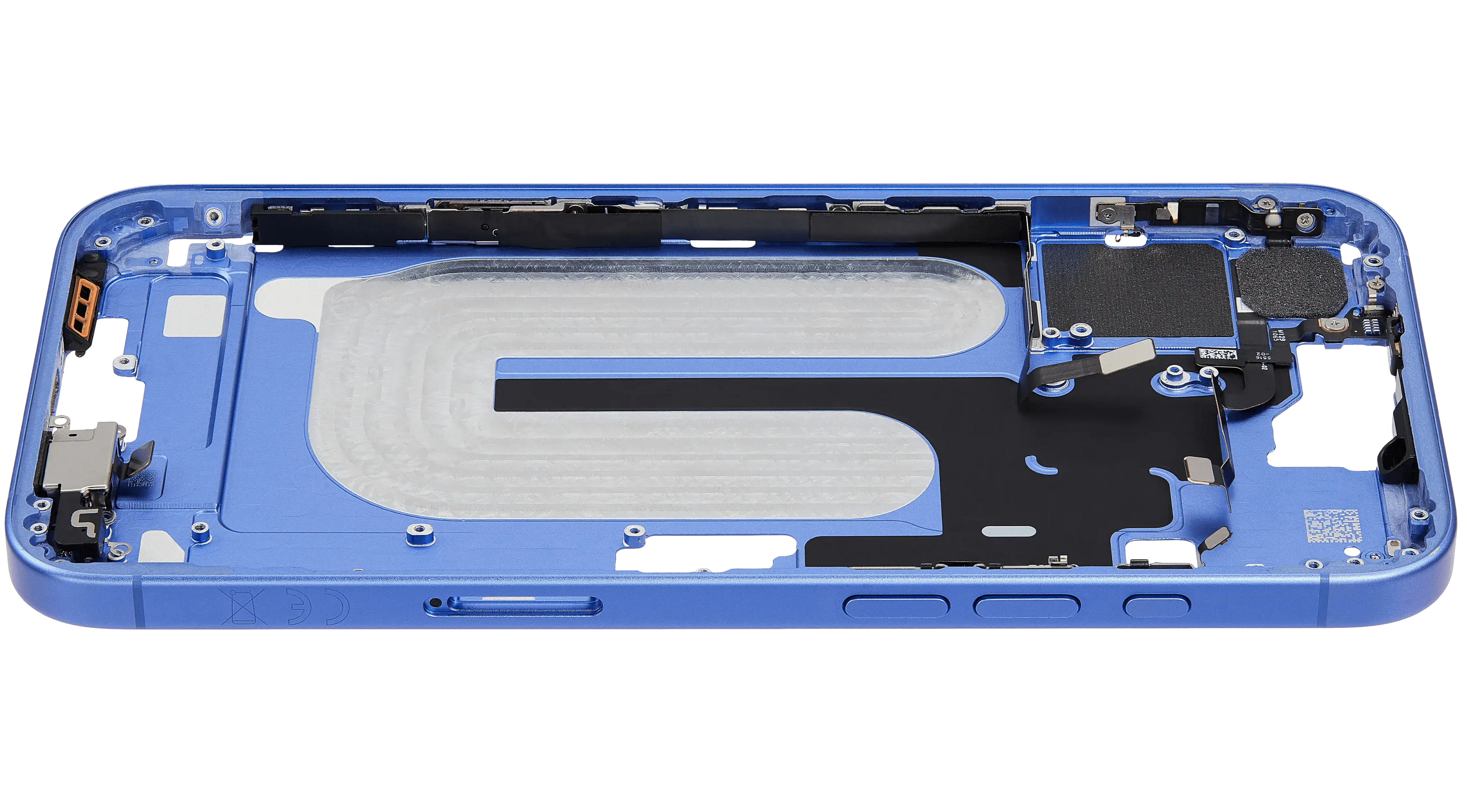 Original Apple-Ausbau A gebraucht – iPhone 16 Plus EU / Rahmen Ultramarine
