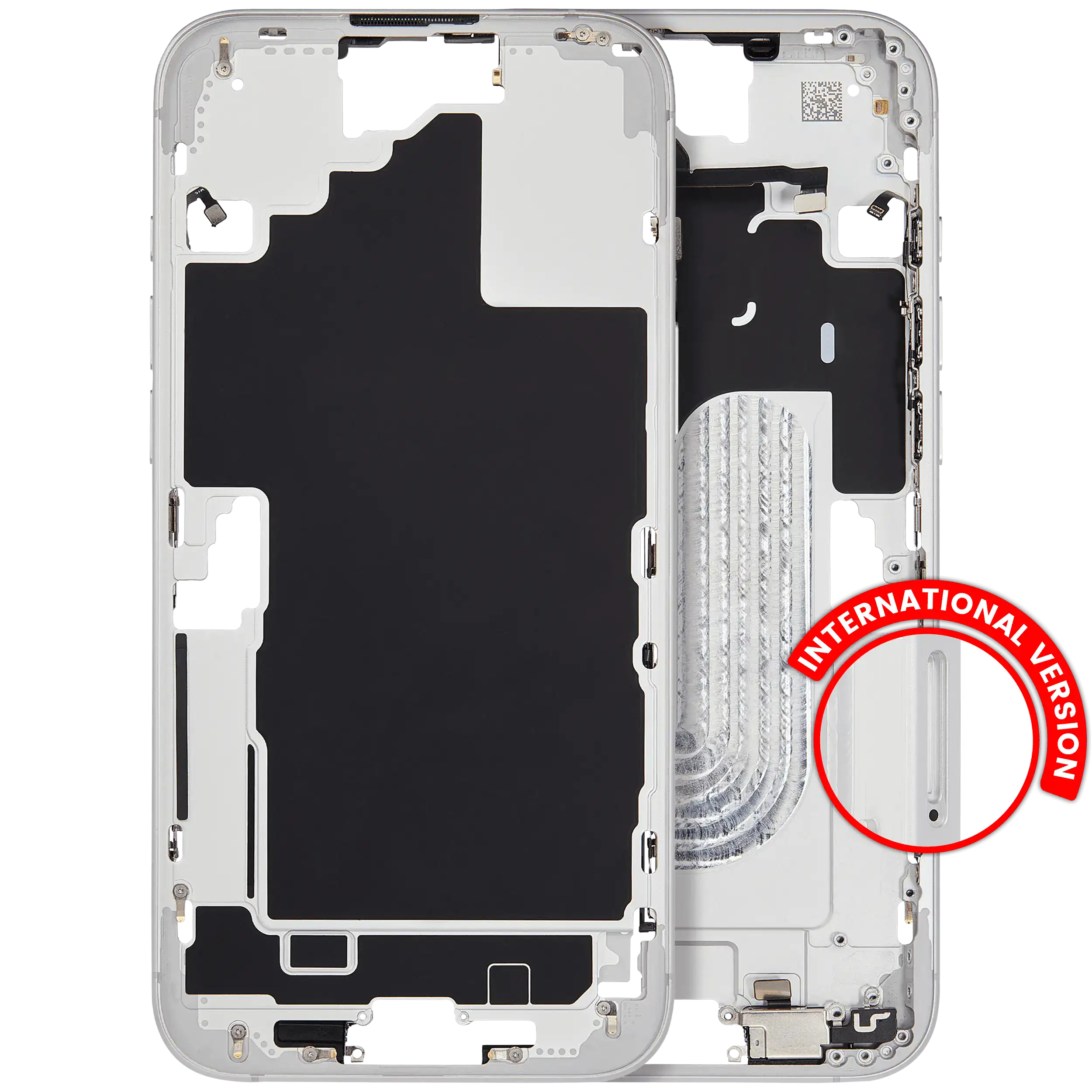Original Apple-Ausbau A gebraucht – iPhone 16 Plus EU / Rahmen Weiß
