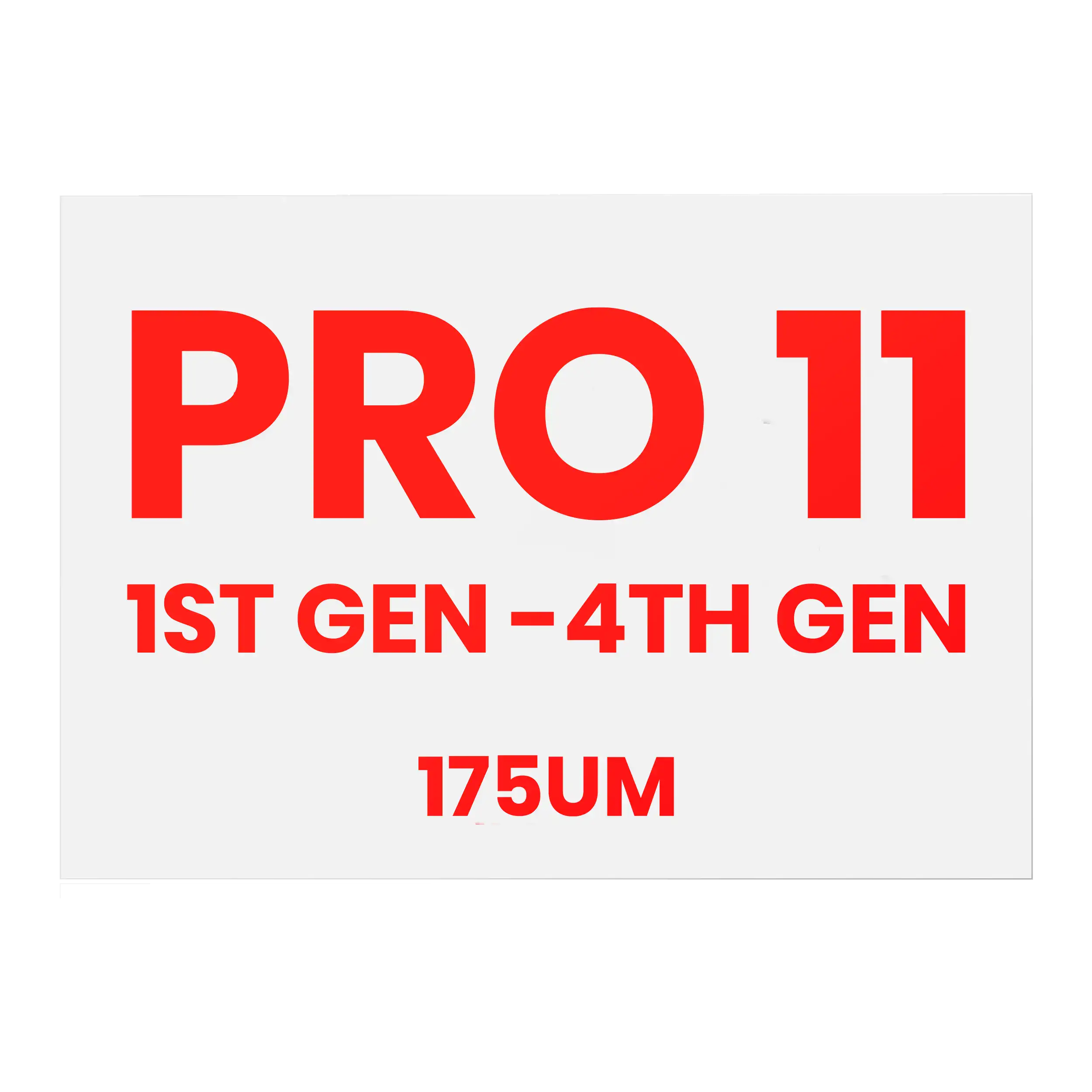 OCA Film Lamination for iPad Pro 11" 1st–4th Gen (2018–2022) 175 µm (10-pack)