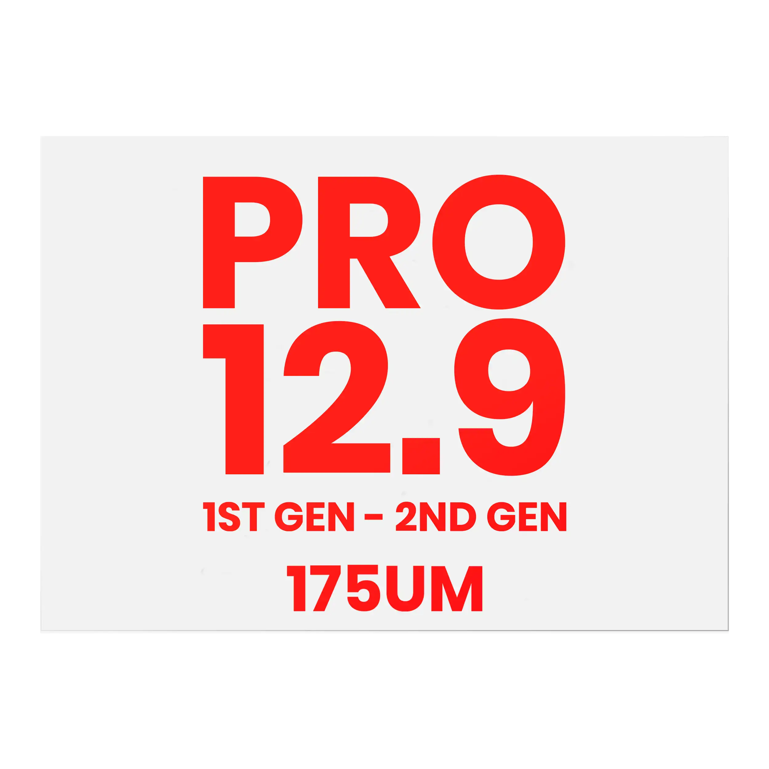 OCA-Laminierfolie iPad Pro 12.9 1./2.Gen (175µm,10er)