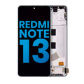 LCD Display with Frame for Xiaomi Redmi Note 13 4G (Aftermarket: Incell) (Ice Blue)