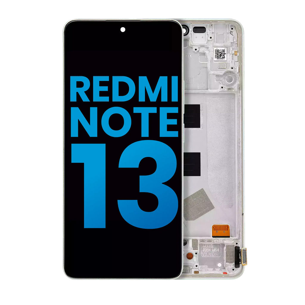 LCD-Display mit Rahmen für Xiaomi Redmi Note 13 4G Mint Green (Incell)