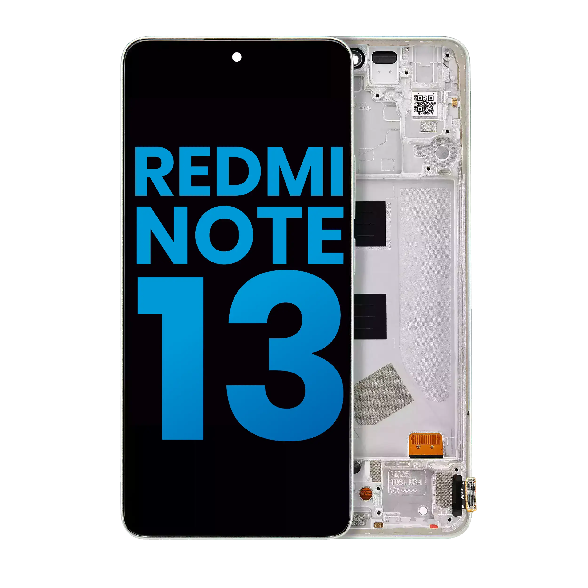 LCD-Display mit Rahmen für Xiaomi Redmi Note 13 4G Mint Green (Incell)