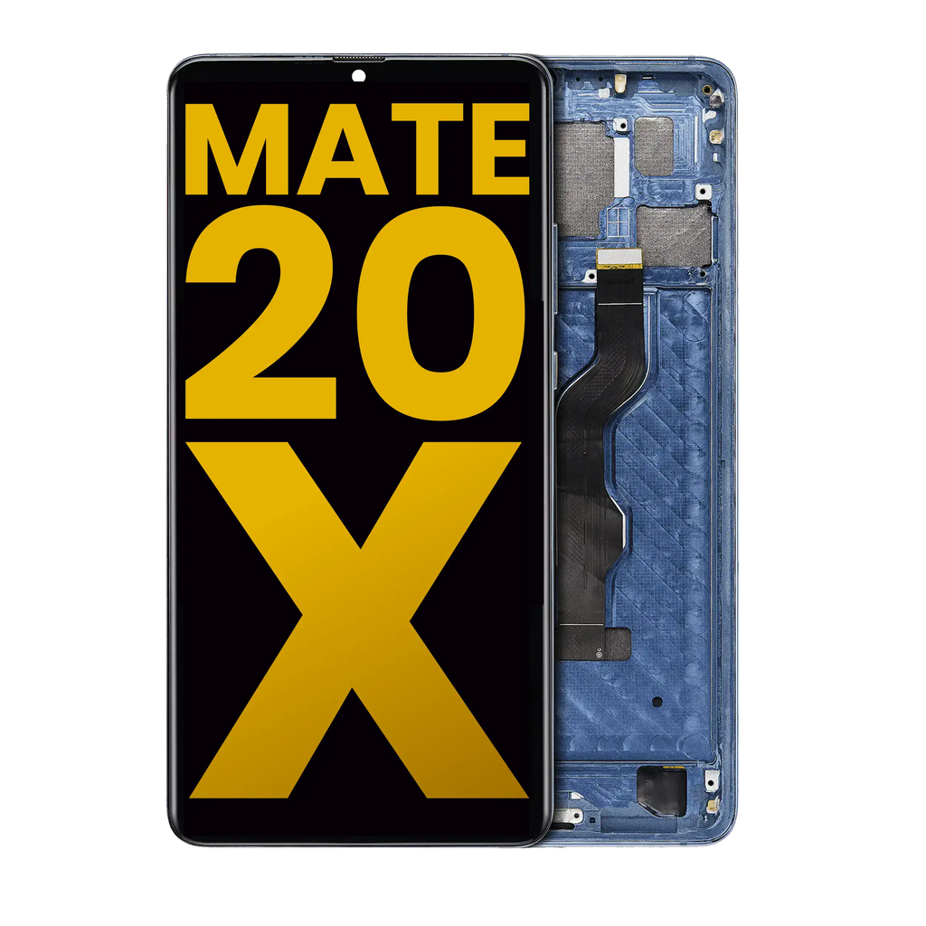 OLED Display with Frame for Huawei Mate 20 X 4G (Refurbished) (Midnight Blue)