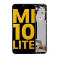 OLED-Display mit Rahmen für Xiaomi Mi 10 Lite 5G (Refurbished) (Cosmic Gray)