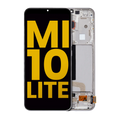 OLED-Display mit Rahmen für Xiaomi Mi 10 Lite 5G (Refurbished) (Dream White)