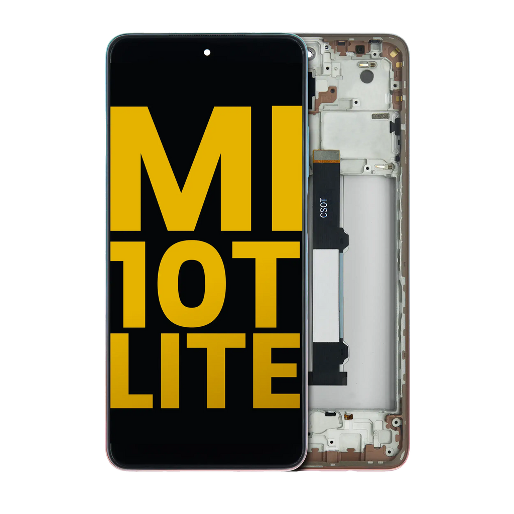 Xiaomi Mi 10T Lite 5G Display Komplett mit Rahmen Refurbished Rose Gold