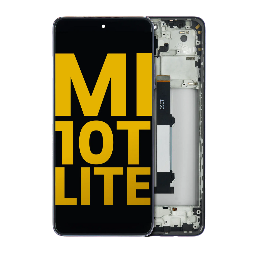 LCD Assembly with Frame for Xiaomi Mi 10T Lite 5G (Refurbished) (Pearl Gray)