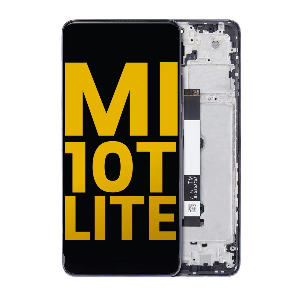 LCD Assembly with Frame for Xiaomi Mi 10T Lite 5G (Refurbished) (Pearl Gray)