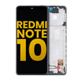 OLED-Display mit Rahmen für Xiaomi Redmi Note 10/10S (Refurbished) (Alle Farben)