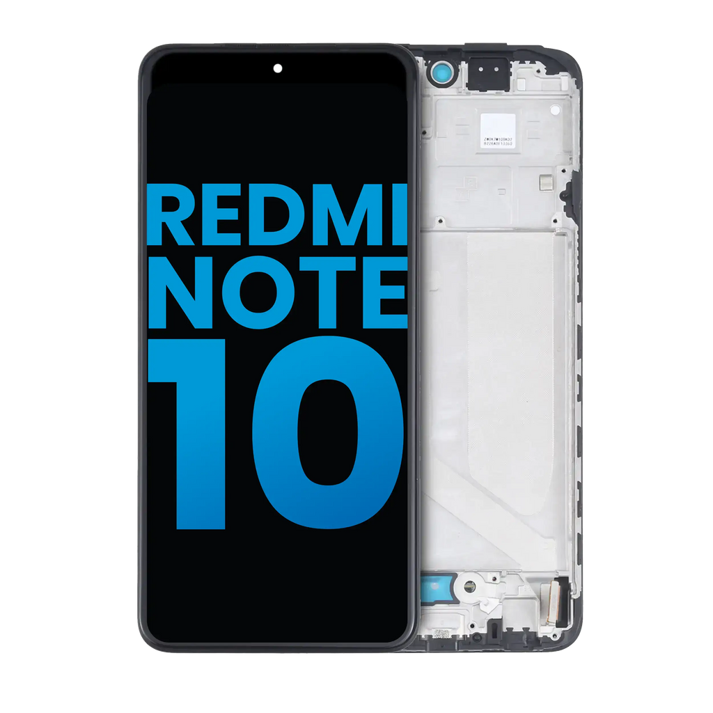 LCD-Display mit Rahmen für Xiaomi Redmi Note 10/10S (Aftermarket Incell)